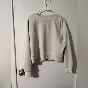 Lululemon softstreme perfectly oversized cropped  Crewneck